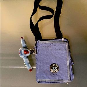 kipling small crossbody blue